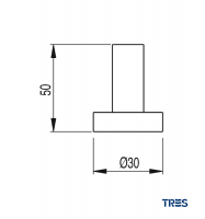 MEDIDAS PERCHA MAX-CLASS TRES GRIFERIA